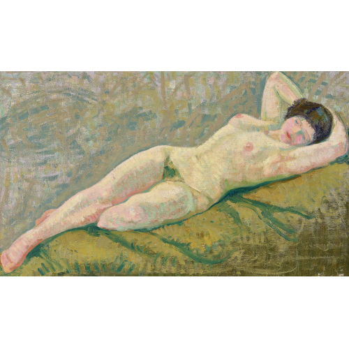 20. JH. SCHWEIZ : Liegender weiblicher Akt (DOBIASCHOFSKY AUKTIONEN AG)