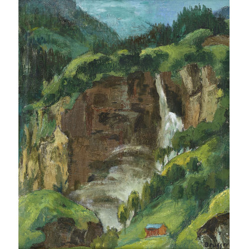 ARNOLD BR�GGER : 'Wasserfall' (DOBIASCHOFSKY AUKTIONEN AG)
