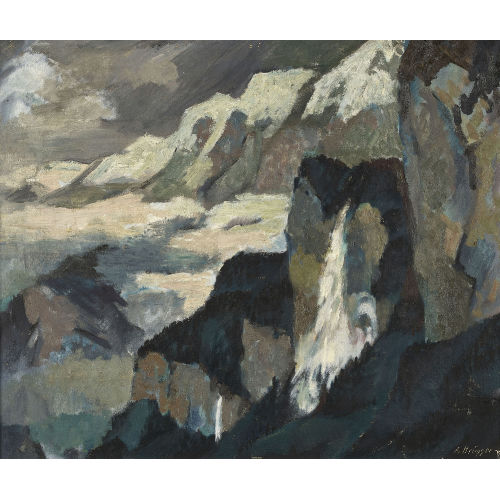 ARNOLD BR�GGER : 'Wasserfall' (DOBIASCHOFSKY AUKTIONEN AG)
