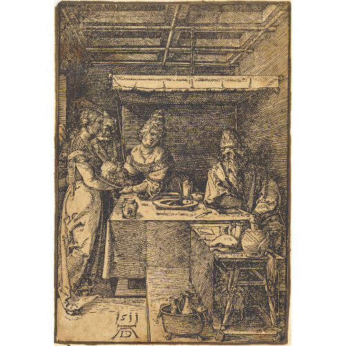 ALBRECHT D�RER : 'Herodias empf�ngt das Haupt des Johannes' (DOBIASCHOFSKY AUKTIONEN AG)