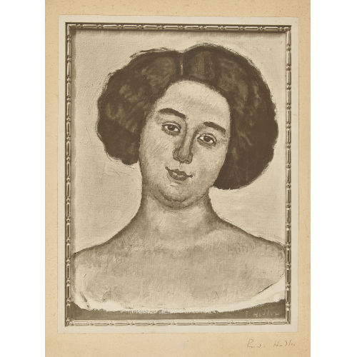 FERDINAND HODLER : Frauenportr�t (DOBIASCHOFSKY AUKTIONEN AG)