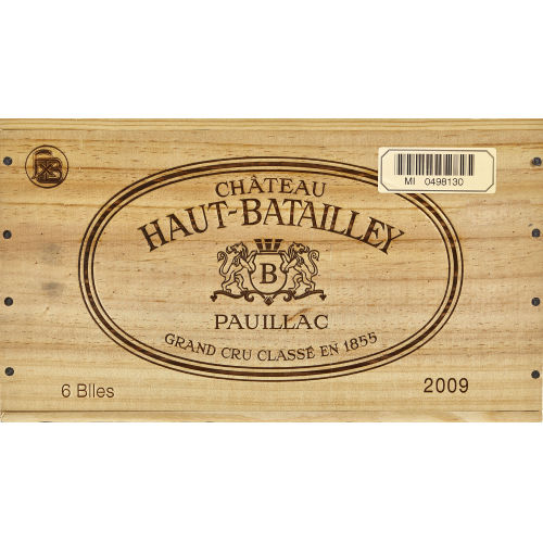 CH�TEAU HAUT-BATAILLEY : Pauillac, Cinqui�me Grand Cru Class�, 2009 (DOBIASCHOFSKY AUKTIONEN AG)