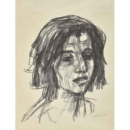 OSKAR KOKOSCHKA : 'Ruth II' (DOBIASCHOFSKY AUKTIONEN AG)