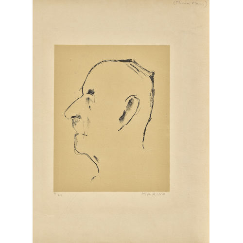 MARINO MARINI : 'Thomas Mann' (DOBIASCHOFSKY AUKTIONEN AG)