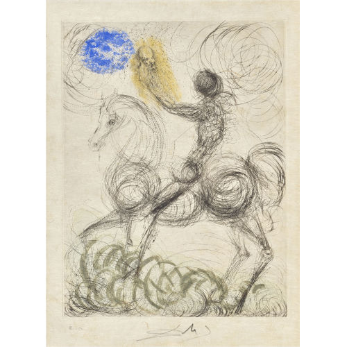 SALVADOR DAL� : 'Reiter und Tod' (DOBIASCHOFSKY AUKTIONEN AG)