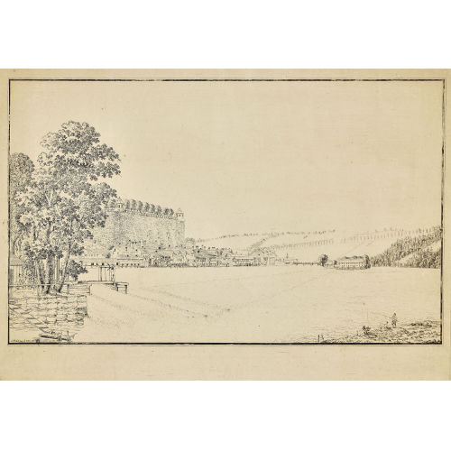JAKOB SAMUEL WEIBEL : Vue de Berne prise du Schwellenm�tteli (DOBIASCHOFSKY AUKTIONEN AG)