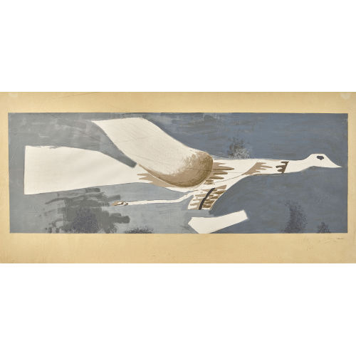 GEORGES BRAQUE : 'Grand oiseau gris' (DOBIASCHOFSKY AUKTIONEN AG)