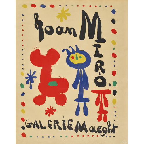 JOAN MIR� : 'Galerie Maeght Joan Miro' (DOBIASCHOFSKY AUKTIONEN AG)