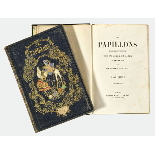 AM�D�E VARIN : 'Les Papillons. M�tamorphoses terrestres des peuple de l'air' (DOBIASCHOFSKY AUKTIONEN AG)