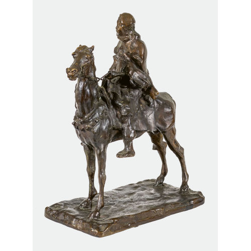 PAVEL PETROVITCH (AUCH PAOLO TROUBETZKOY) TRUBETZKOY : Cavaliere berbo (DOBIASCHOFSKY AUKTIONEN AG)