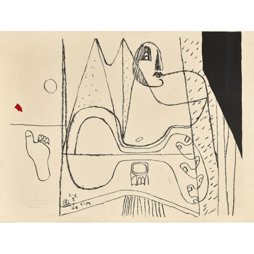CHARLES-�DOUARD) LE CORBUSIER (EIGTL. JEANNERET : 'Ic�ne' (DOBIASCHOFSKY AUKTIONEN AG)
