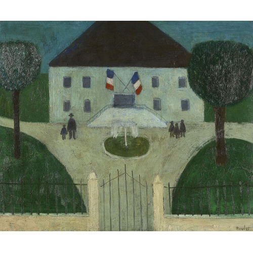 HENRY ROULET : 'La mairie' (DOBIASCHOFSKY AUKTIONEN AG)