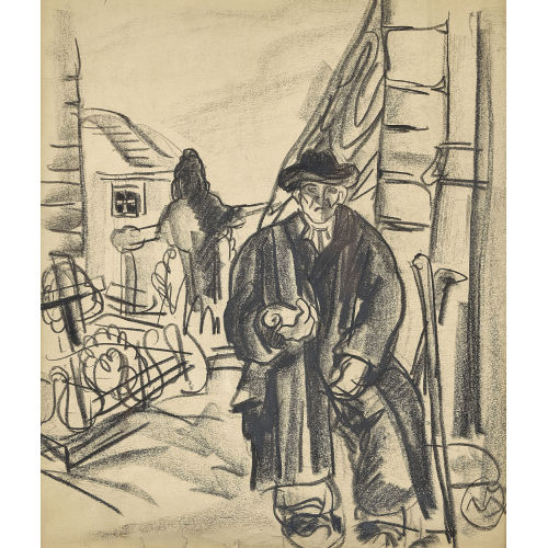 MATHURIN M�HEUT : Au balcon (DOBIASCHOFSKY AUKTIONEN AG)
