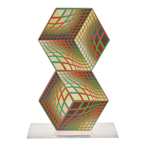 VICTOR VASARELY : 'Kettes' (DOBIASCHOFSKY AUKTIONEN AG)