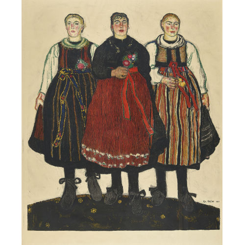 �DOUARD VALLET : 'J.E. Wolfensberger Basel Eduard Vallet 1917' (DOBIASCHOFSKY AUKTIONEN AG)