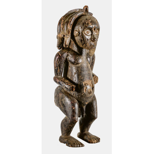 GABUN : Kriegerfigur, Fang, um 1900-1910 (DOBIASCHOFSKY AUKTIONEN AG)