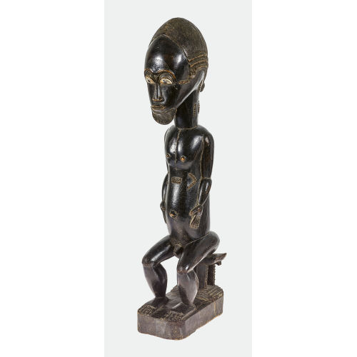 ELFENBEINK�STE : M�nnliche Figur, Baule, um 1920-1930 (DOBIASCHOFSKY AUKTIONEN AG)