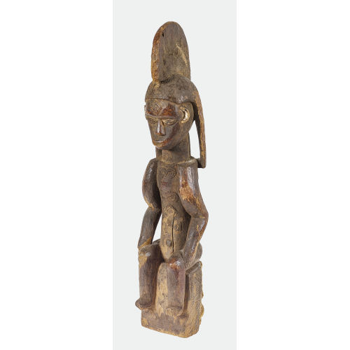 DR KONGO ODER �QUATORIALAFRIKA : Kriegerfigur, um 1920 (DOBIASCHOFSKY AUKTIONEN AG)
