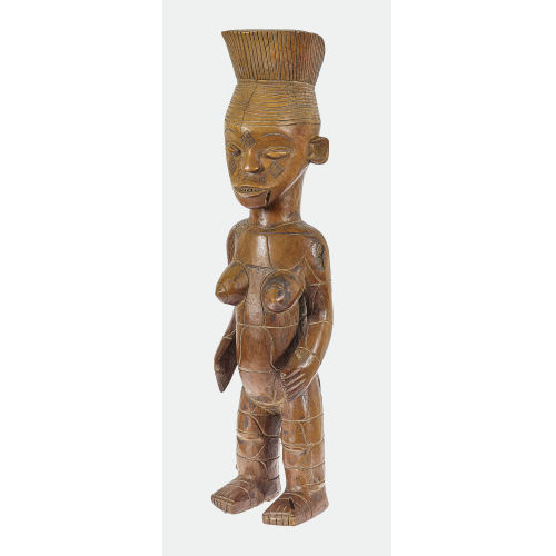 DR KONGO : Figur einer jungen Frau, Mangbetu, um 1945 (DOBIASCHOFSKY AUKTIONEN AG)