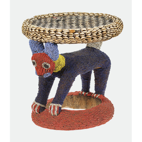 KAMERUN : Hocker, Bamileke, um 1930-1940 (DOBIASCHOFSKY AUKTIONEN AG)