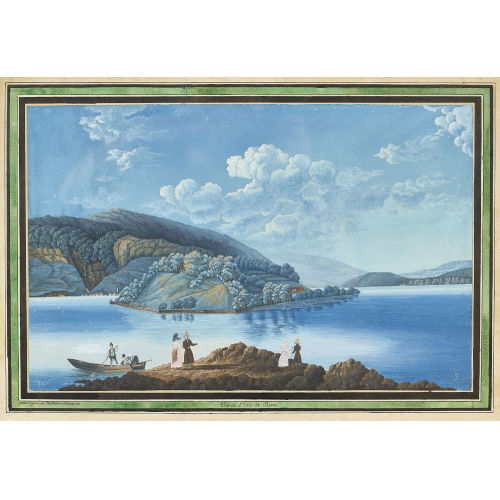JOHANN JOSEPH HARTMANN : 'Vue de l'Isle St. Pierre' (DOBIASCHOFSKY AUKTIONEN AG)