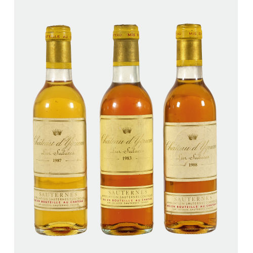 CHTEAU D'YQUEM : Sauternes, Premier Grand Cru Class, 1983/1987/1988 (DOBIASCHOFSKY AUKTIONEN AG)