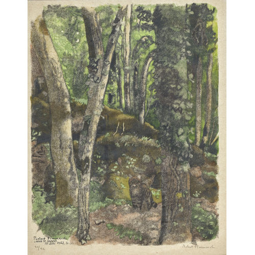 ROBERT HAINARD : 'Chat dans les bois' (DOBIASCHOFSKY AUKTIONEN AG)