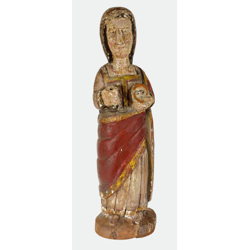 19. JH. IBERISCH : Lucia von Syrakus, im romanischen Stil (DOBIASCHOFSKY AUKTIONEN AG)