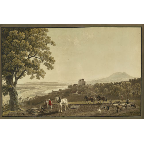JOHANN JAKOB BIEDERMANN : 'A Wildegg, dans L'Argovie' (DOBIASCHOFSKY AUKTIONEN AG)
