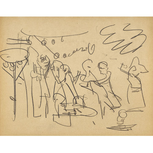 ALBERT M�LLER : Fig�rliche Szene (DOBIASCHOFSKY AUKTIONEN AG)