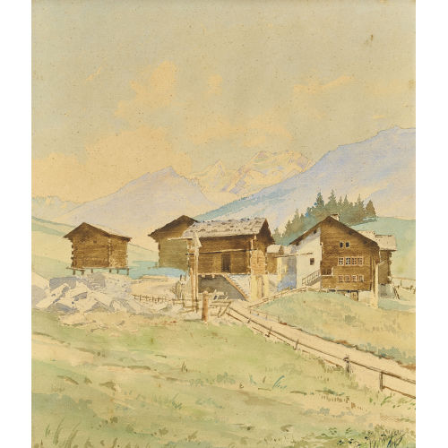 ARNOLD HANS BR�GGER : Bergdorf (DOBIASCHOFSKY AUKTIONEN AG)