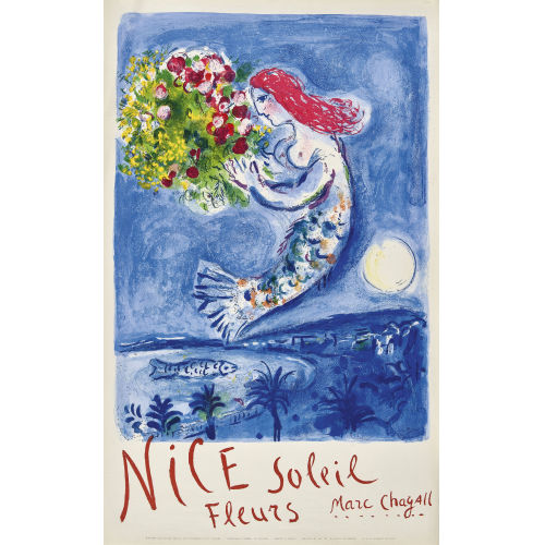 MARC CHAGALL : 'Nice Soleil' (DOBIASCHOFSKY AUKTIONEN AG)