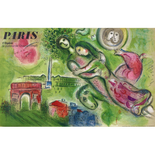 MARC CHAGALL : 'Paris l'Op�ra' (DOBIASCHOFSKY AUKTIONEN AG)