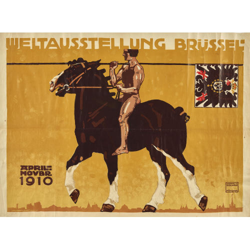 LUDWIG HOHLWEIN : 'Weltausstellung Br�ssel' (DOBIASCHOFSKY AUKTIONEN AG)