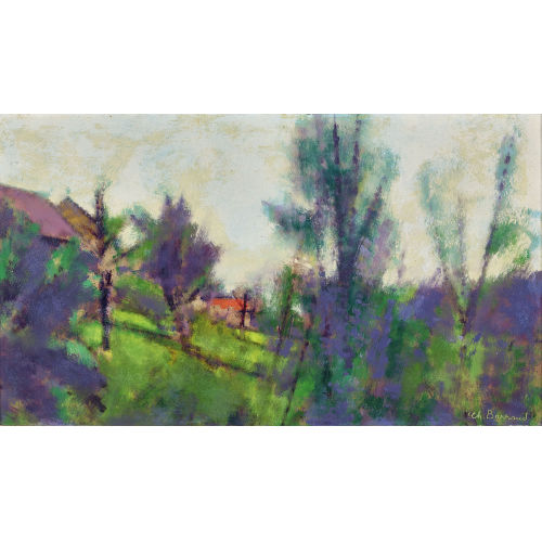 CHARLES PAUL REYNOLD BARRAUD : Paysage (DOBIASCHOFSKY AUKTIONEN AG)