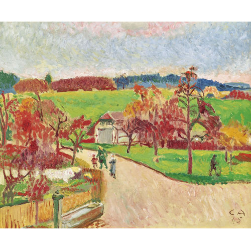 CUNO AMIET : Herbst auf der Oschwand (DOBIASCHOFSKY AUKTIONEN AG)