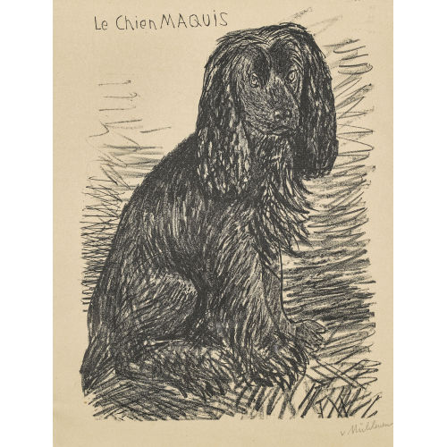 MAX VON M�HLENEN : 'Le chien Maquis' (DOBIASCHOFSKY AUKTIONEN AG)