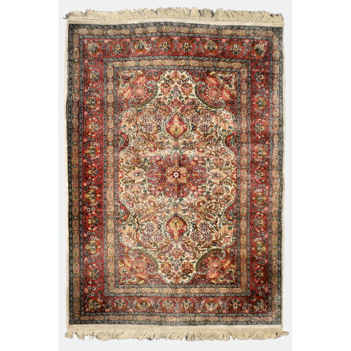 TEPPICH : Kashmir, Kunstseide (DOBIASCHOFSKY AUKTIONEN AG)