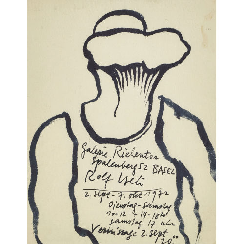 ROLF ISELI : 'Galerie Riehentor 1972' (DOBIASCHOFSKY AUKTIONEN AG)