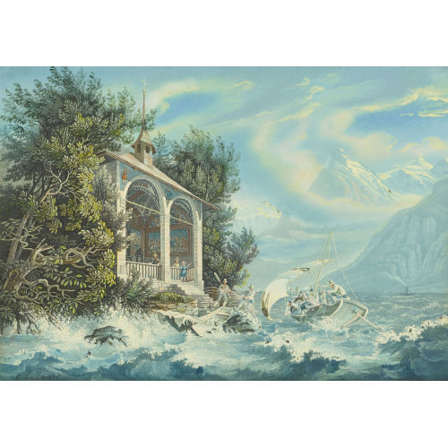 EMANUEL LABHARDT : 'Tells Kapelle' (DOBIASCHOFSKY AUKTIONEN AG)