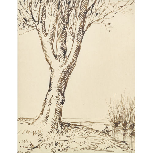 TH�OPHILE-ALEXANDRE STEINLEN : L'arbre (DOBIASCHOFSKY AUKTIONEN AG)