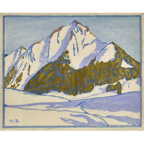 MAX BURGMEIER : Winterlandschaft (DOBIASCHOFSKY AUKTIONEN AG)