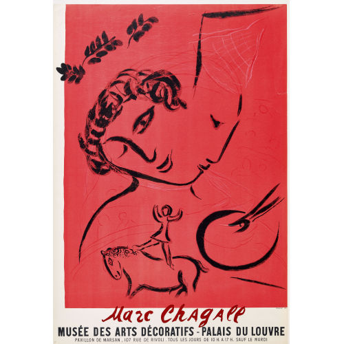 MARC CHAGALL : 'Mus�e des Arts D�coratifs - Palais du Louvre' (DOBIASCHOFSKY AUKTIONEN AG)