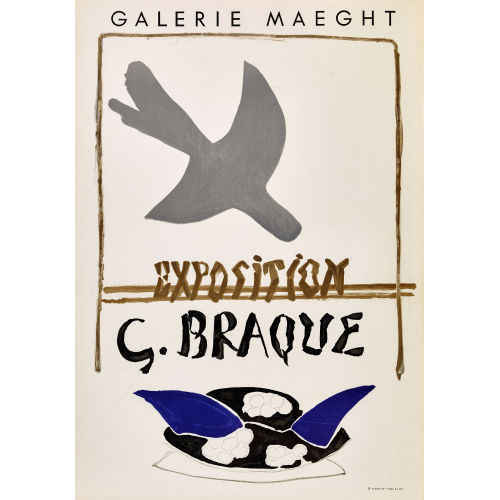 GEORGES BRAQUE : 'Galerie Maeght Exposition' (DOBIASCHOFSKY AUKTIONEN AG)