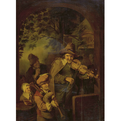CHRISTIAN WILHELM ERNST (GEN. DIETRICY) DIETRICH : Wandermusikanten (DOBIASCHOFSKY AUKTIONEN AG)