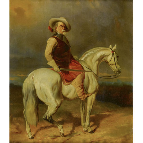 ALFRED (AUCH DE DREUX DEDREUX : Capitaine des mousquetaires se retournant (DOBIASCHOFSKY AUKTIONEN AG)