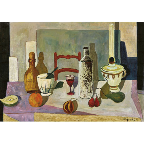 GEORGES BORGEAUD : 'Nature Morte � La Lampe' (DOBIASCHOFSKY AUKTIONEN AG)