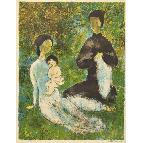 VU CAO DAM : Die Familie (DOBIASCHOFSKY AUKTIONEN AG)