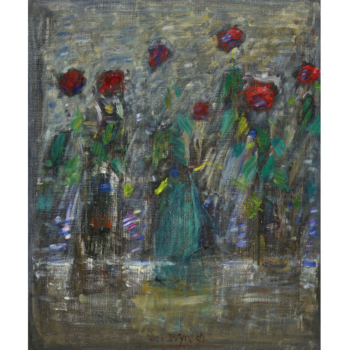 CHARLES WYRSCH : 'Edith's Geburtstags Rosen' (DOBIASCHOFSKY AUKTIONEN AG)