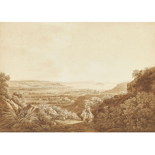 PETER BIRMANN : 'Environs de Bienne avec le Lac' (DOBIASCHOFSKY AUKTIONEN AG)